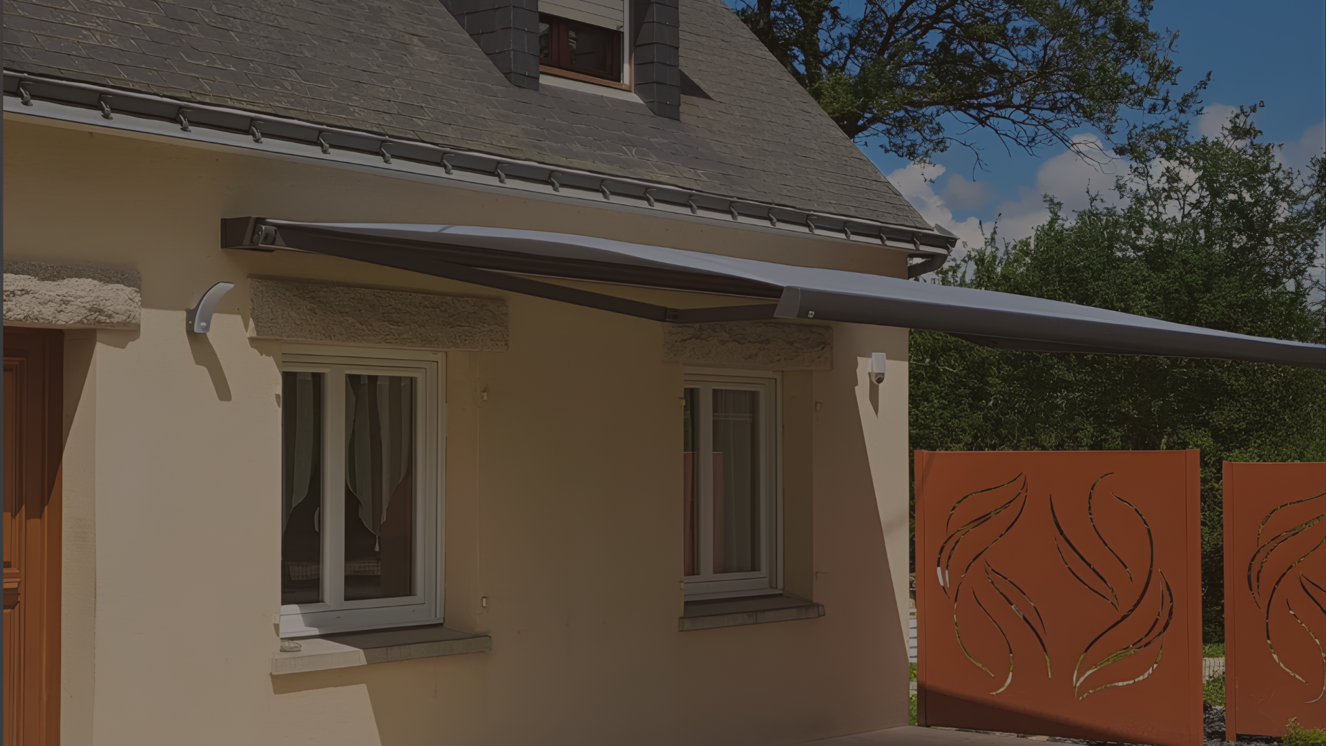 pose store banne redon